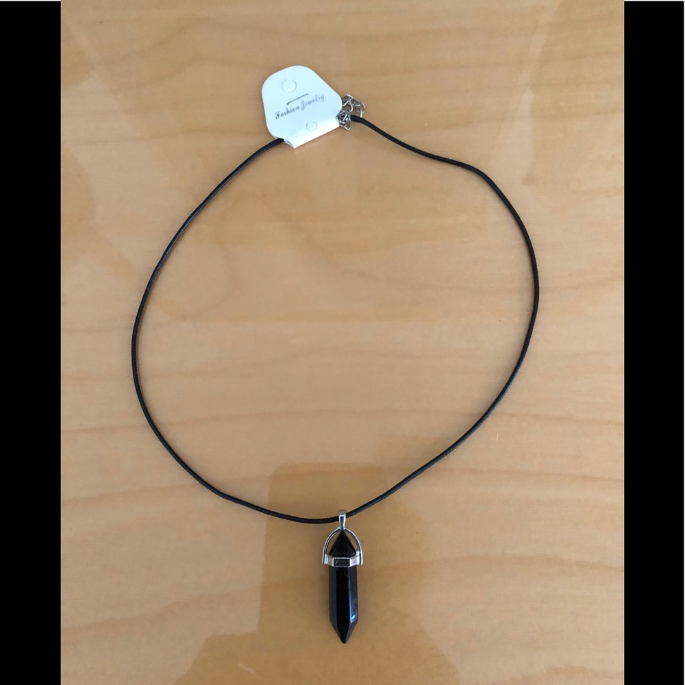 Black Stone Necklace **FREE WITH BUNDLE**